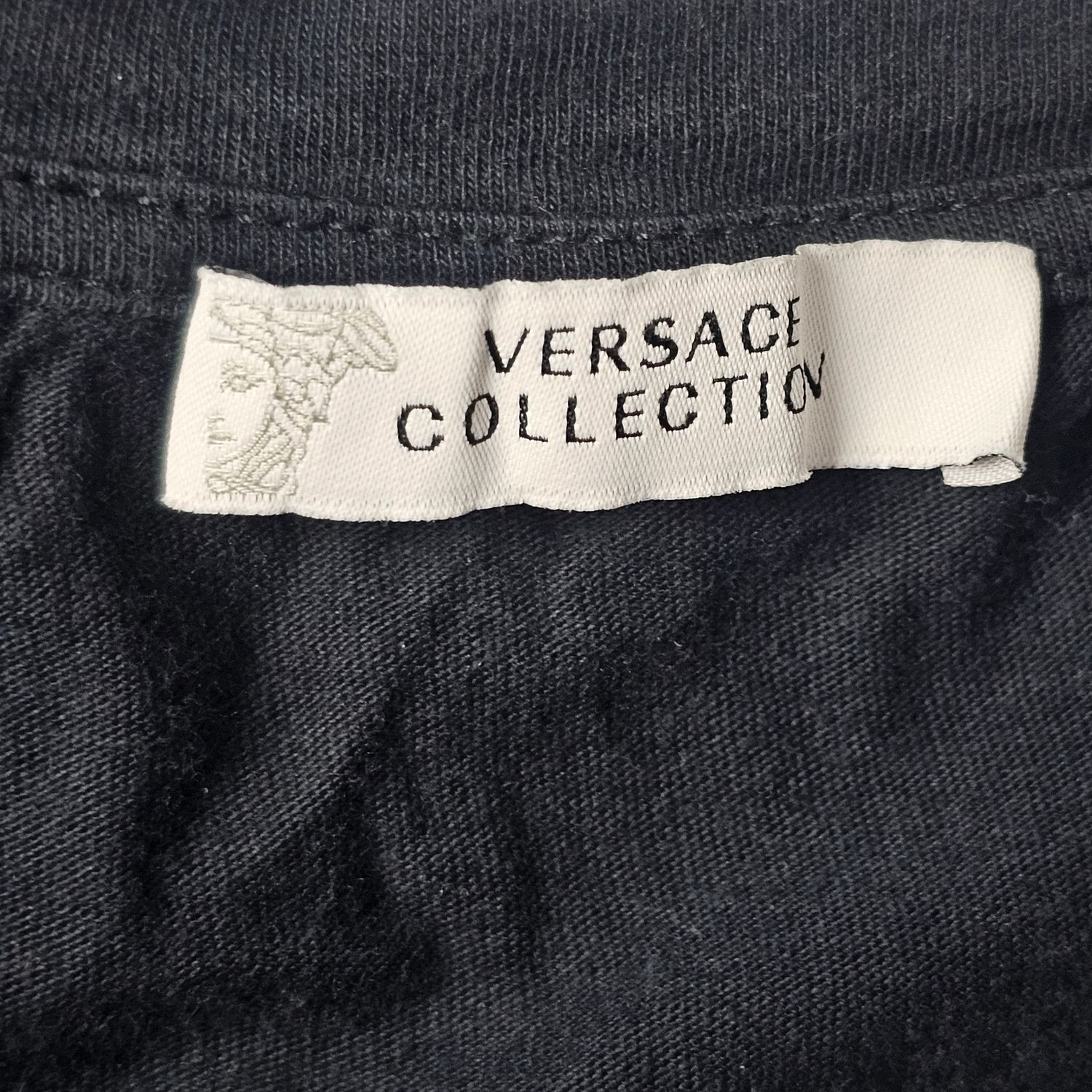 Versace Collection Men's XL Graphic Print Black T-Shirt - Image 5
