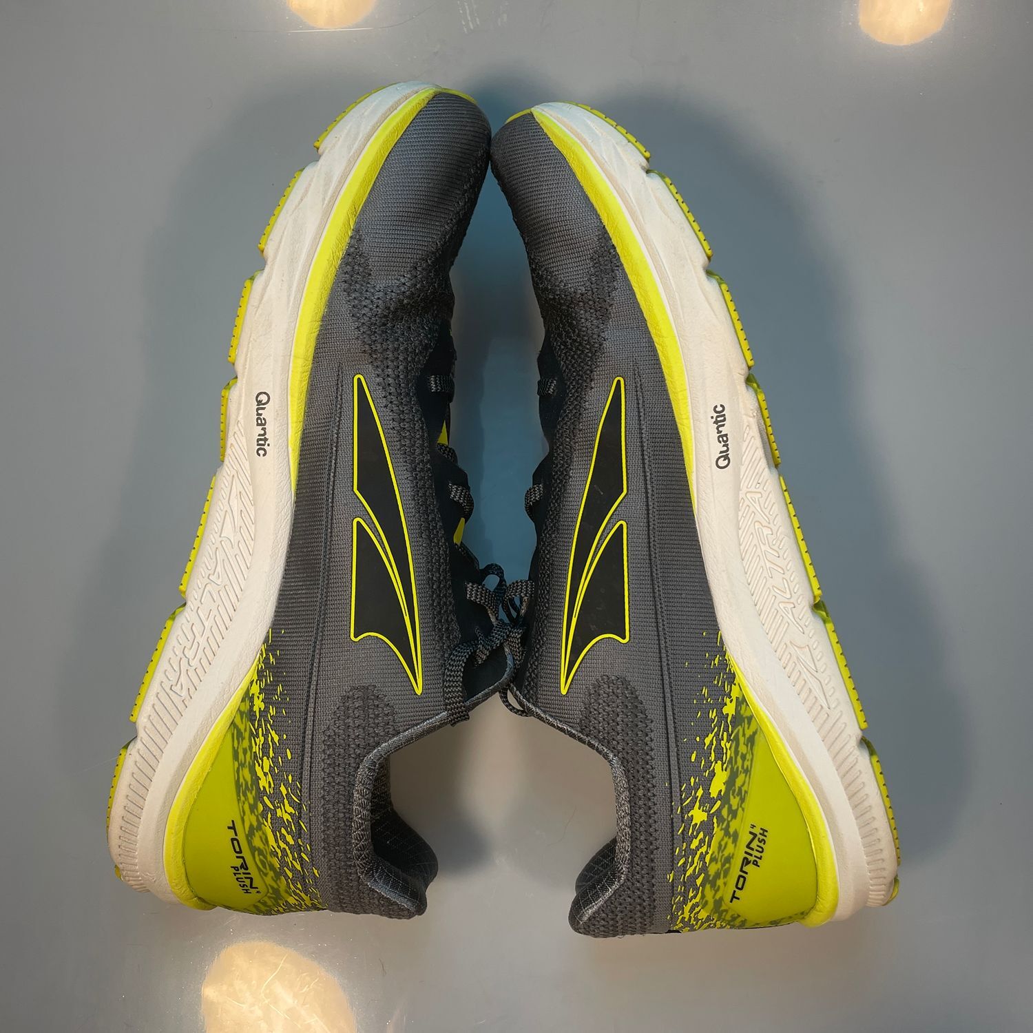Altra Torin 4.0 Men's Running Shoes US 11.5 Gray Yellow Zero Drop - Image 5
