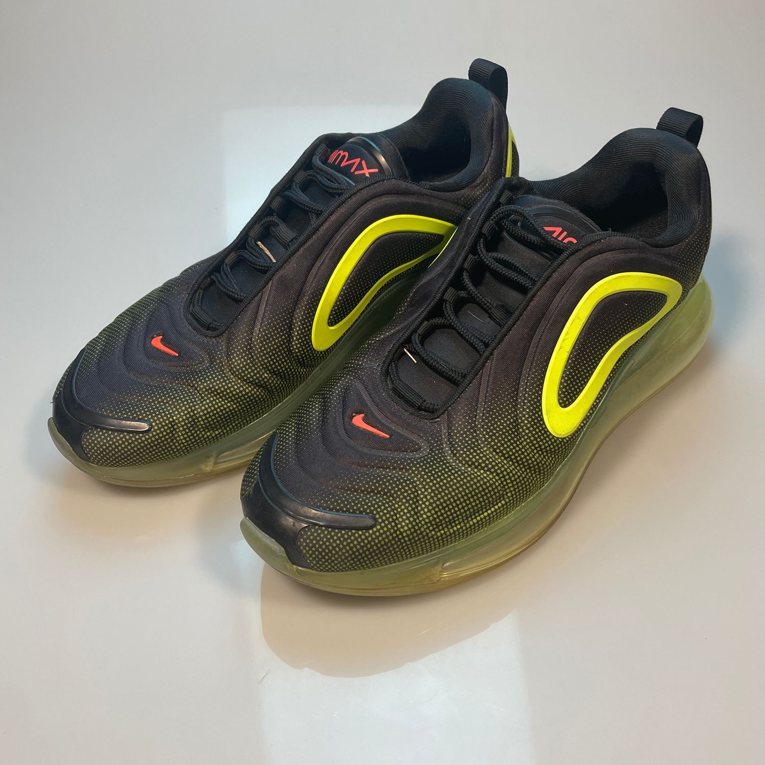 Nike Air Max 720 Black Volt Men's Size 9 Running Shoes AO2924-008 - Image 5