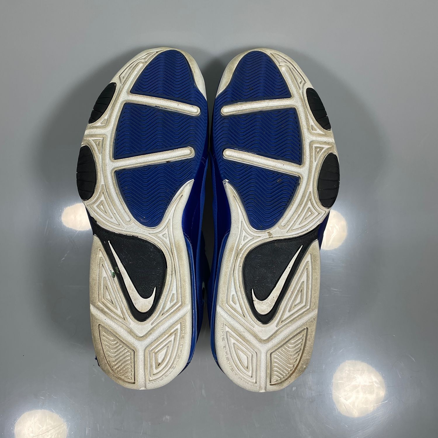Nike Air Max Wavy Men's Basketball Shoes Royal Blue Black White Size 11.5 - Image 5