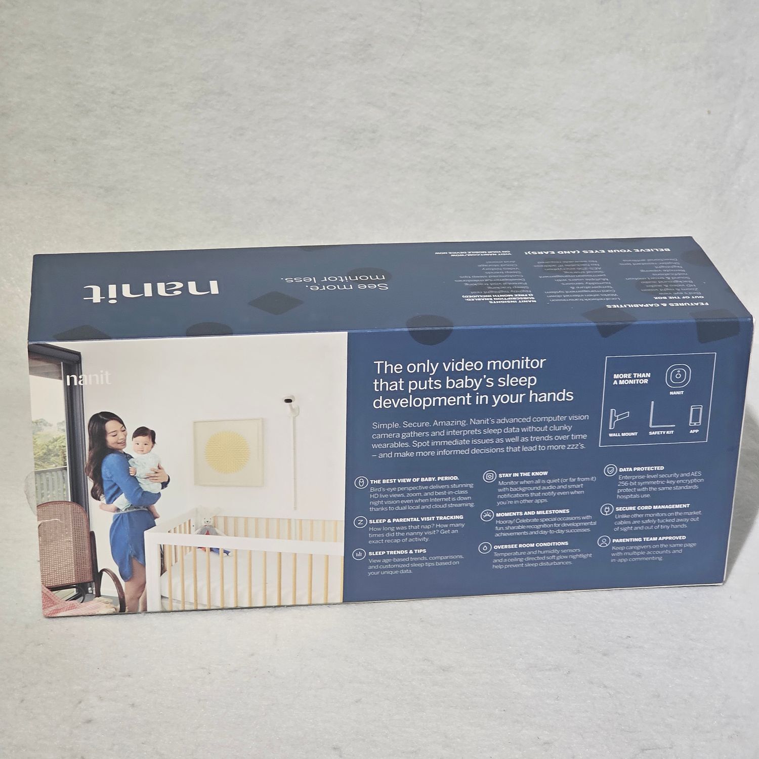 Nanit Smart Baby Monitor Camera with Wall Mount and USB Charger - Image 6