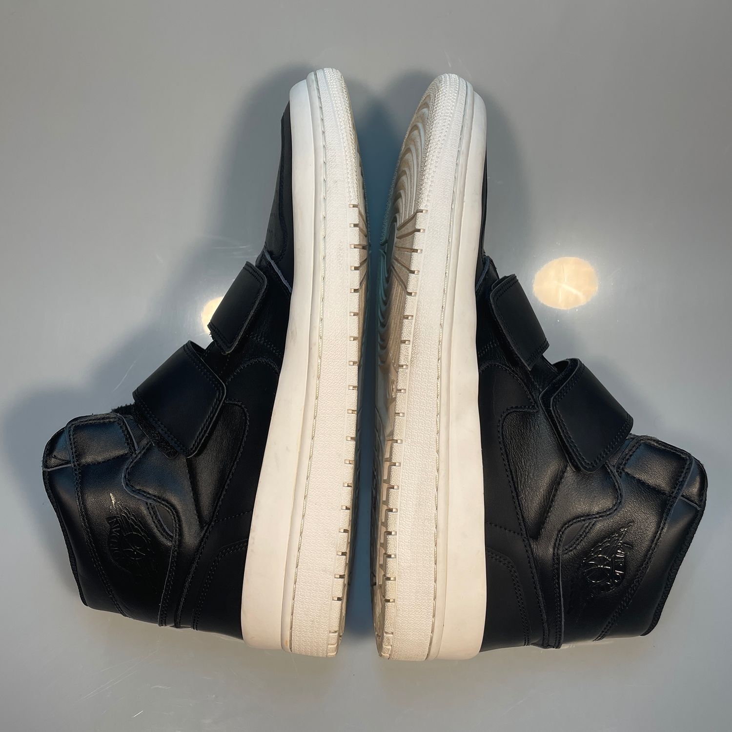Nike Air Jordan 1 Retro High Double Strap Black Sail Men's Size 15 AQ7924-001 - Image 7