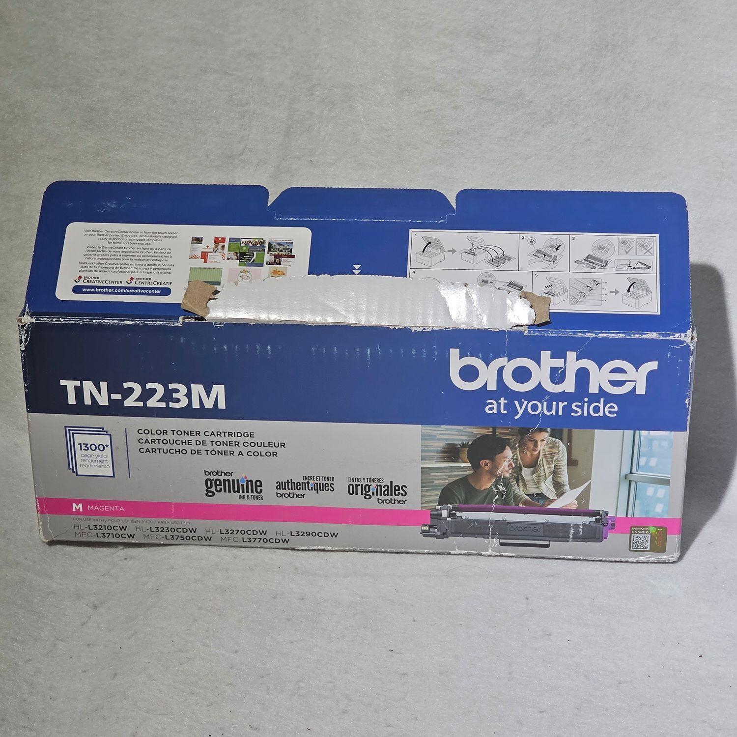 Brother TN-223M Magenta Genuine Toner Cartridge HL-L3210CW L3270CDW - Image 7