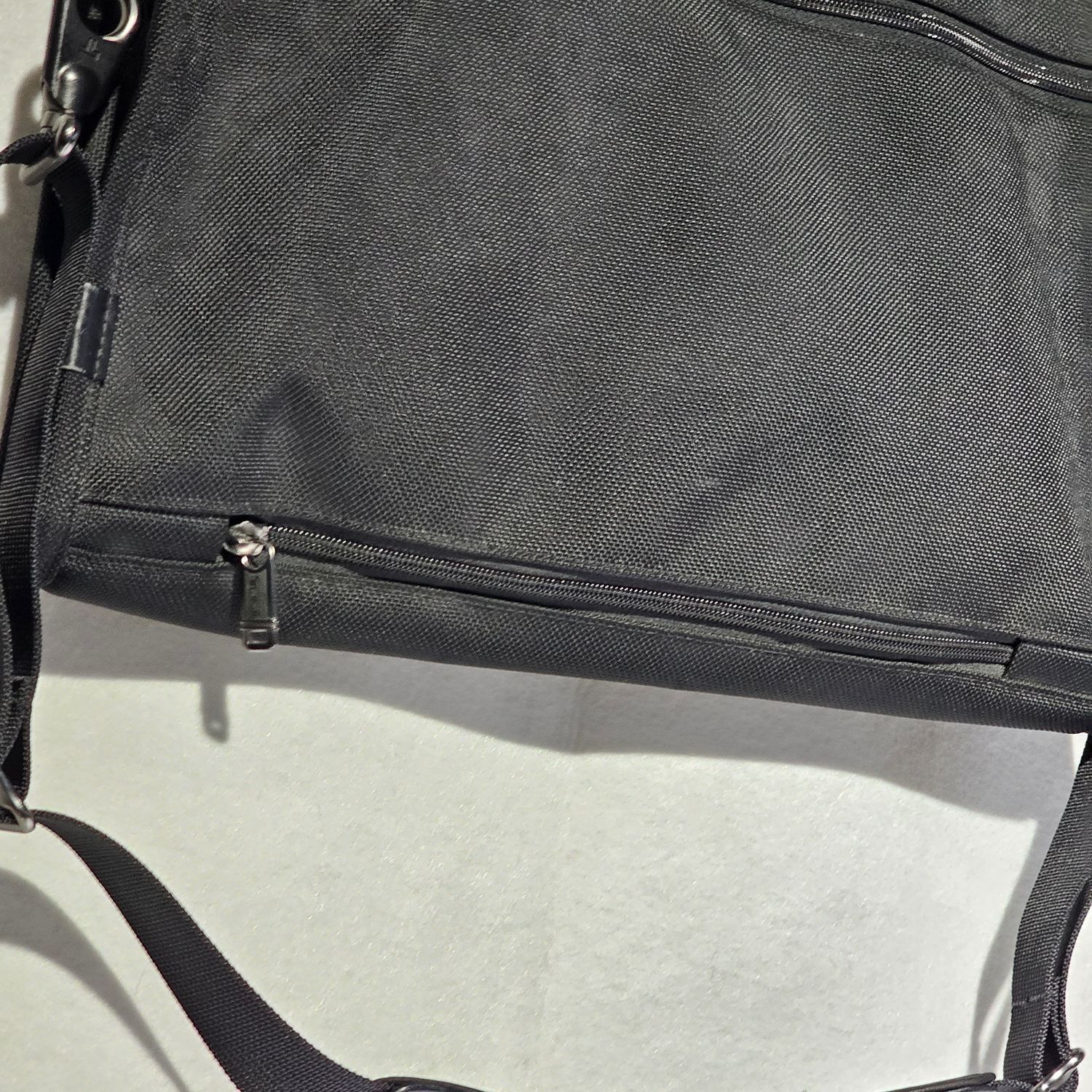 TUMI Alpha Black Nylon Leather Briefcase Laptop Bag 26101D4 - Image 7