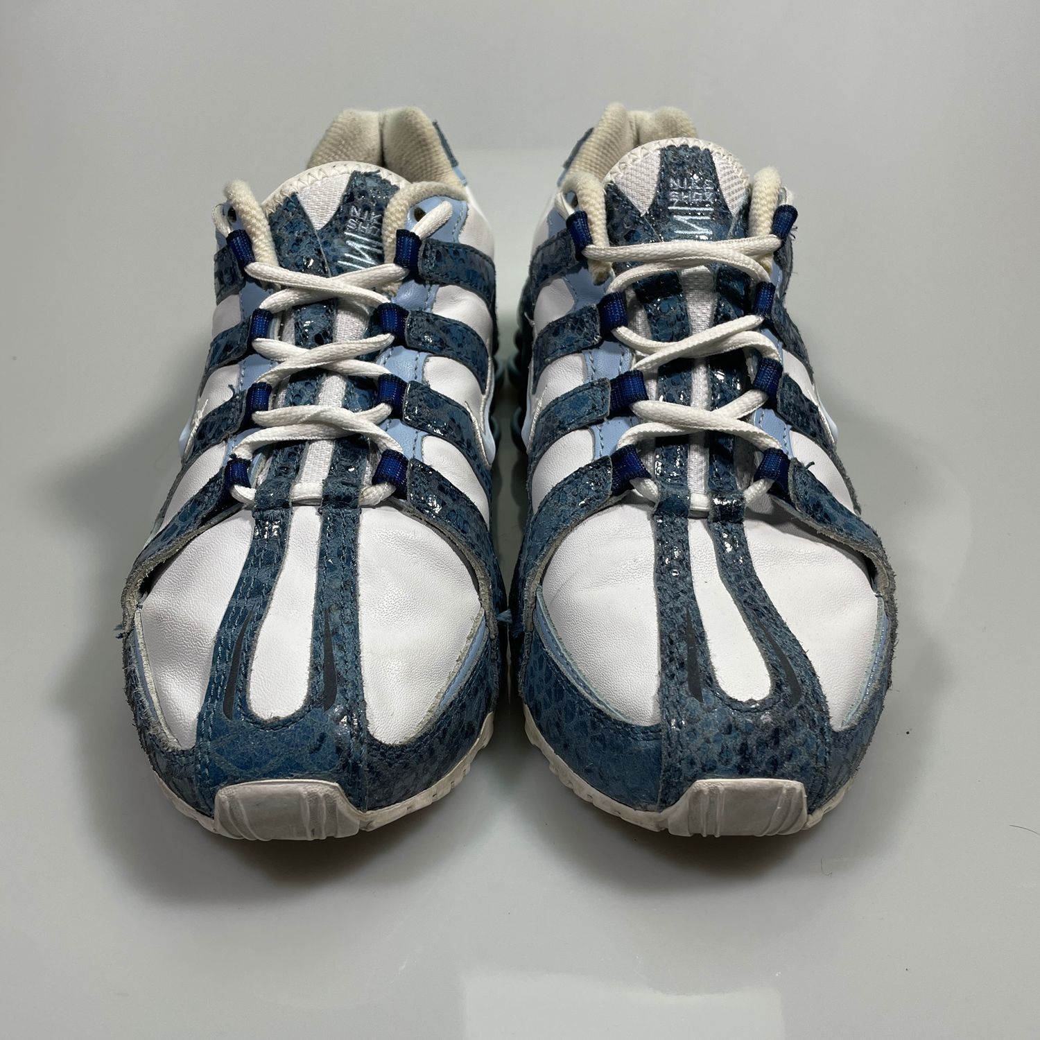 Nike Shox Turbo Snakeskin Ice Blue Women's Running Shoes Size 9.5 US - Image 8