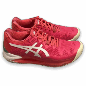 ASICS Gel-Resolution Pink Tennis Shoes Size 8 US Synthetic Upper