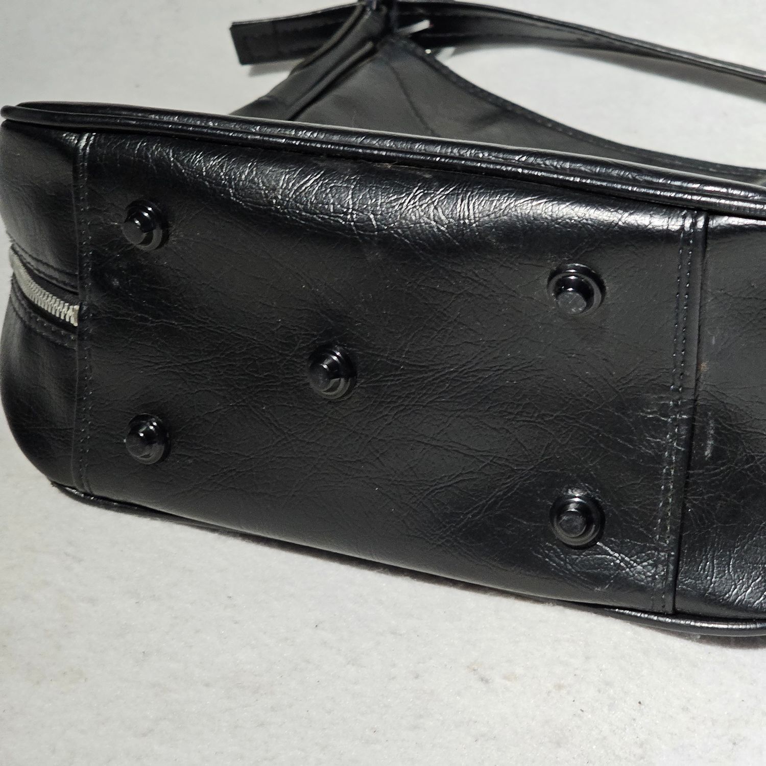 Vintage Nikon Black Leather Camera Shoulder Bag Case Made in Japan - Image 10