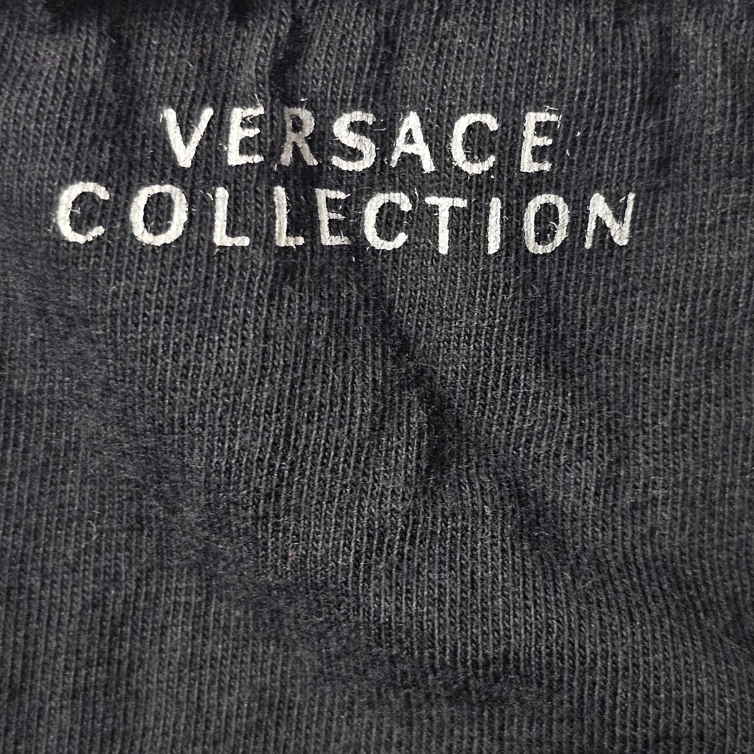 Versace Collection Men's XL Graphic Print Black T-Shirt - Image 10