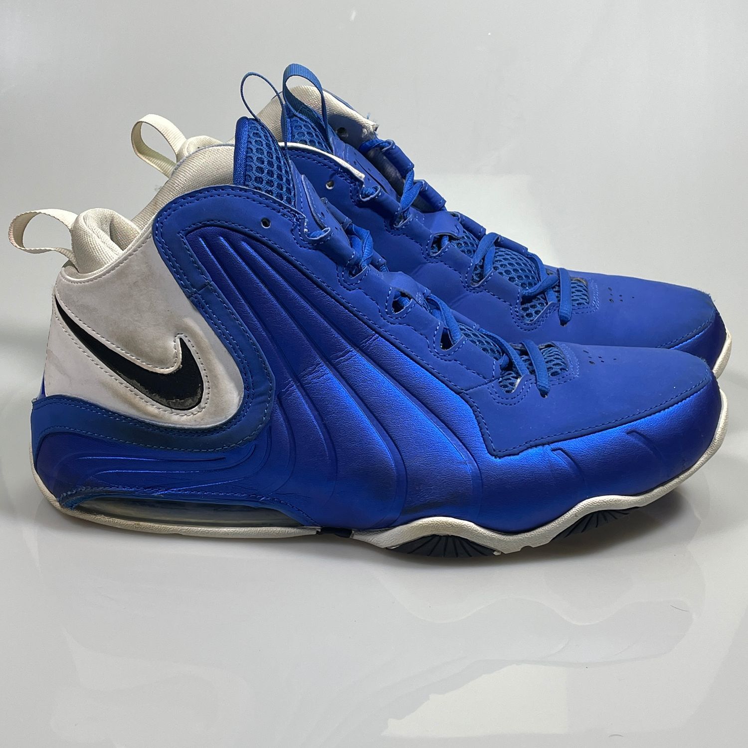 Nike Air Max Wavy Men's Basketball Shoes Royal Blue Black White Size 11.5 - Image 10