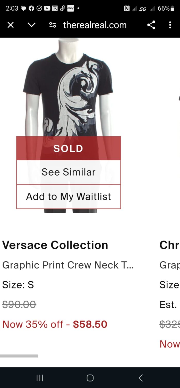 Versace Collection Men's XL Graphic Print Black T-Shirt - Image 11