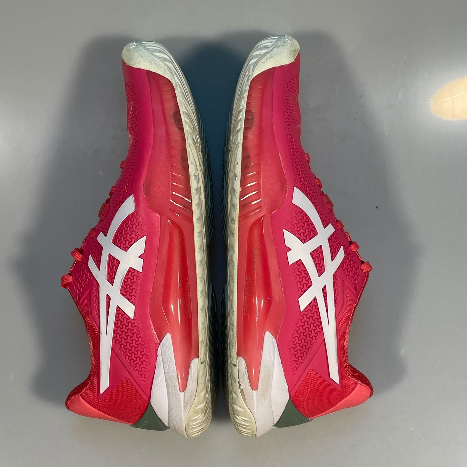 ASICS Gel-Resolution Pink Tennis Shoes Size 8 US Synthetic Upper - Image 4