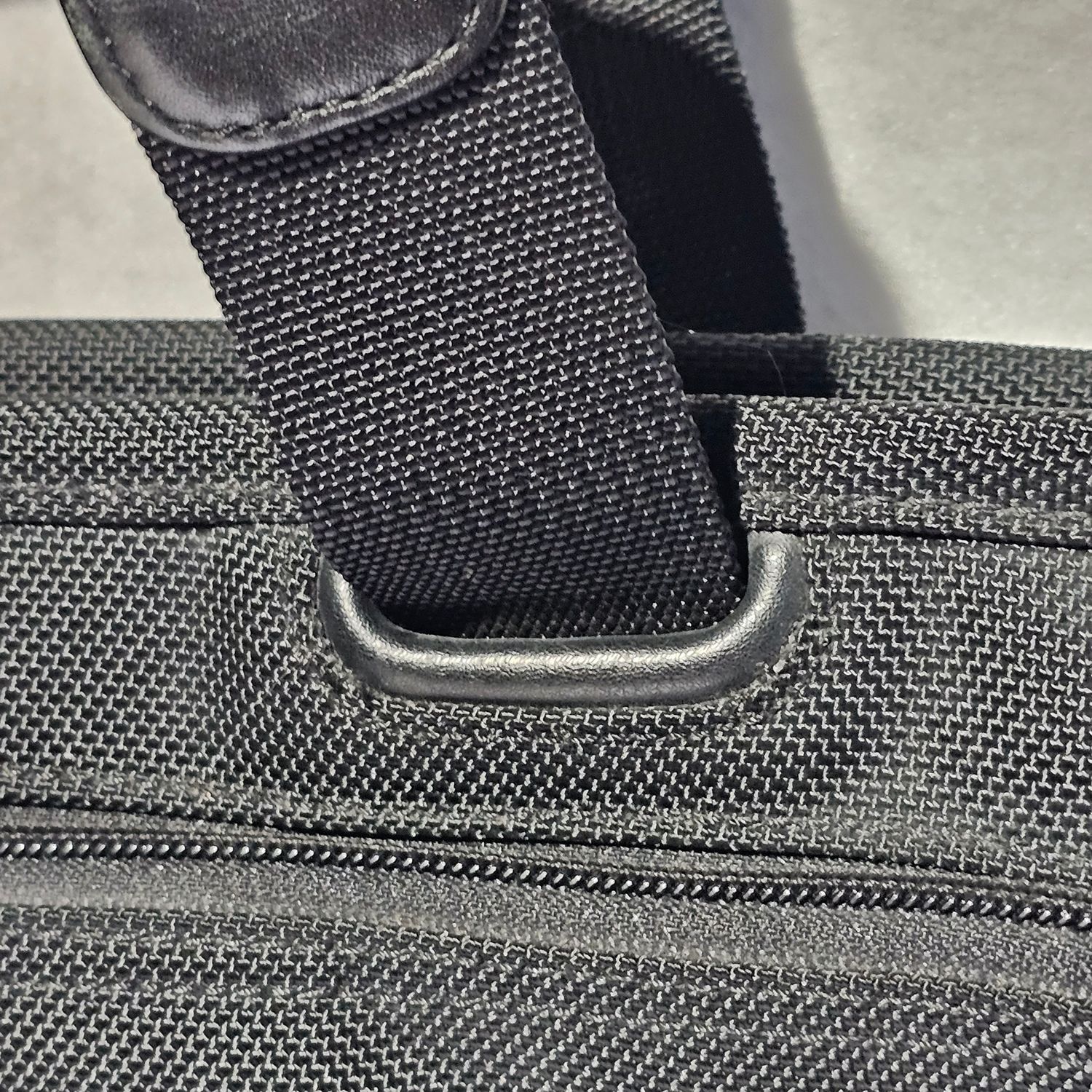 TUMI Alpha Black Nylon Leather Briefcase Laptop Bag 26101D4 - Image 13