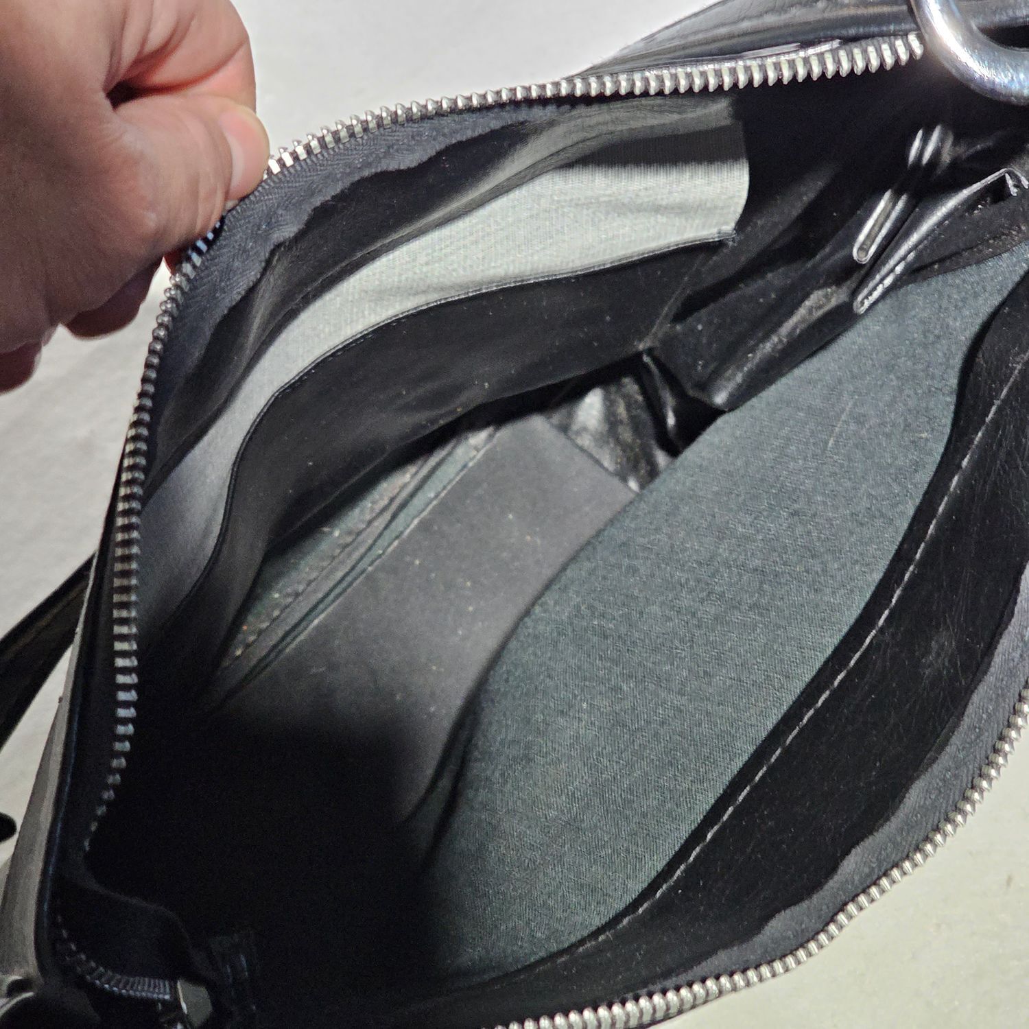 Vintage Nikon Black Leather Camera Shoulder Bag Case Made in Japan - Image 13