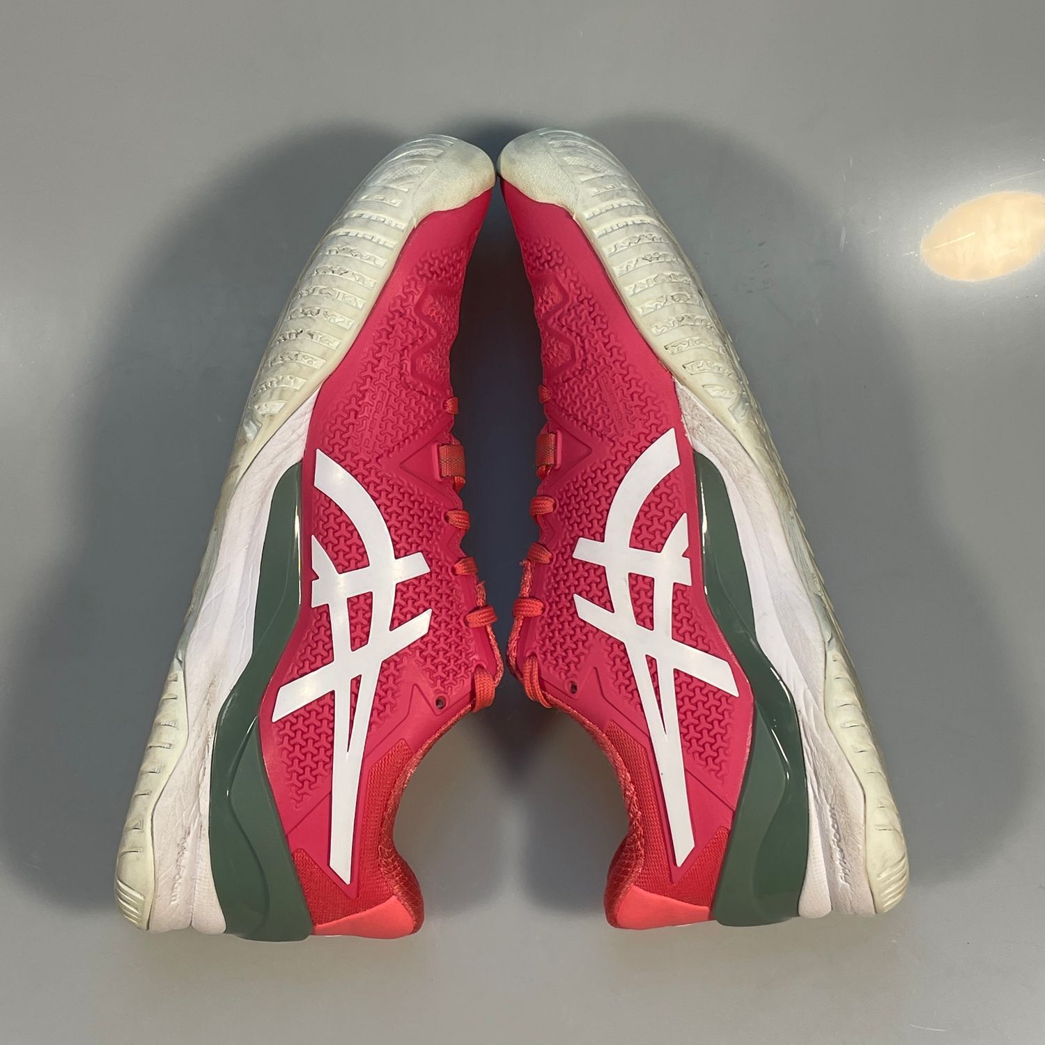ASICS Gel-Resolution Pink Tennis Shoes Size 8 US Synthetic Upper - Image 6