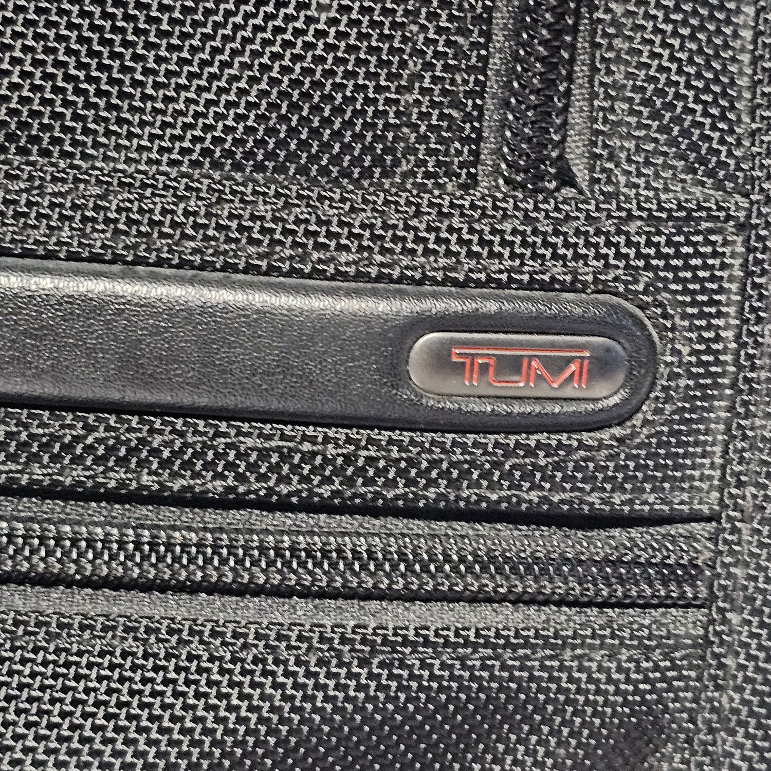 TUMI Alpha Black Nylon Leather Briefcase Laptop Bag 26101D4 - Image 16