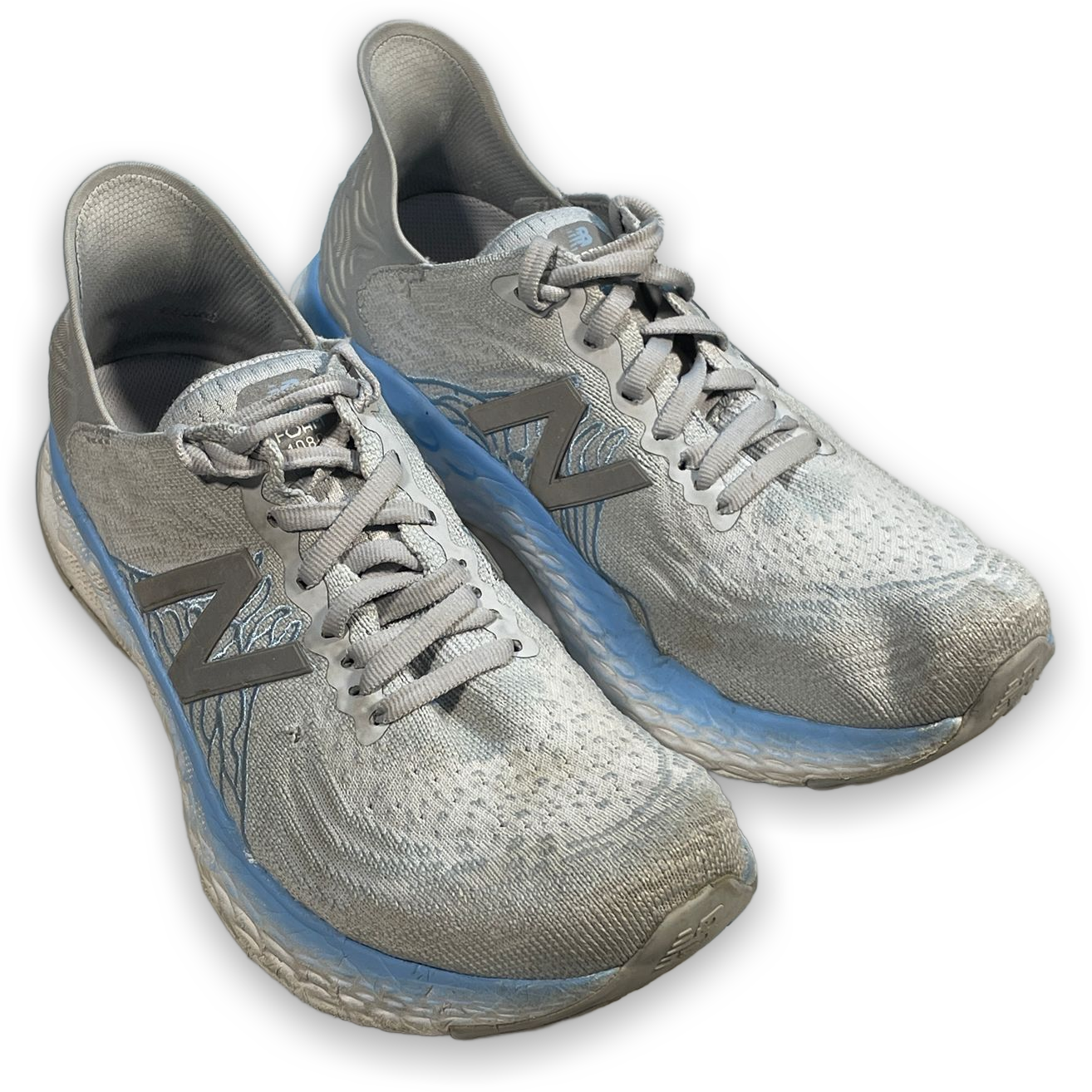 New Balance Fresh Foam 1080v12 Men's Gray Running Shoes Size 10.5