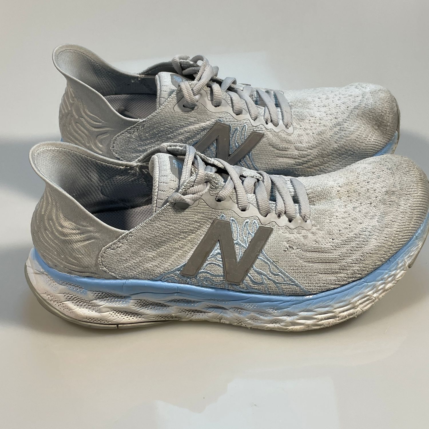 New Balance Fresh Foam 1080v12 Men's Gray Running Shoes Size 10.5 - Image 2