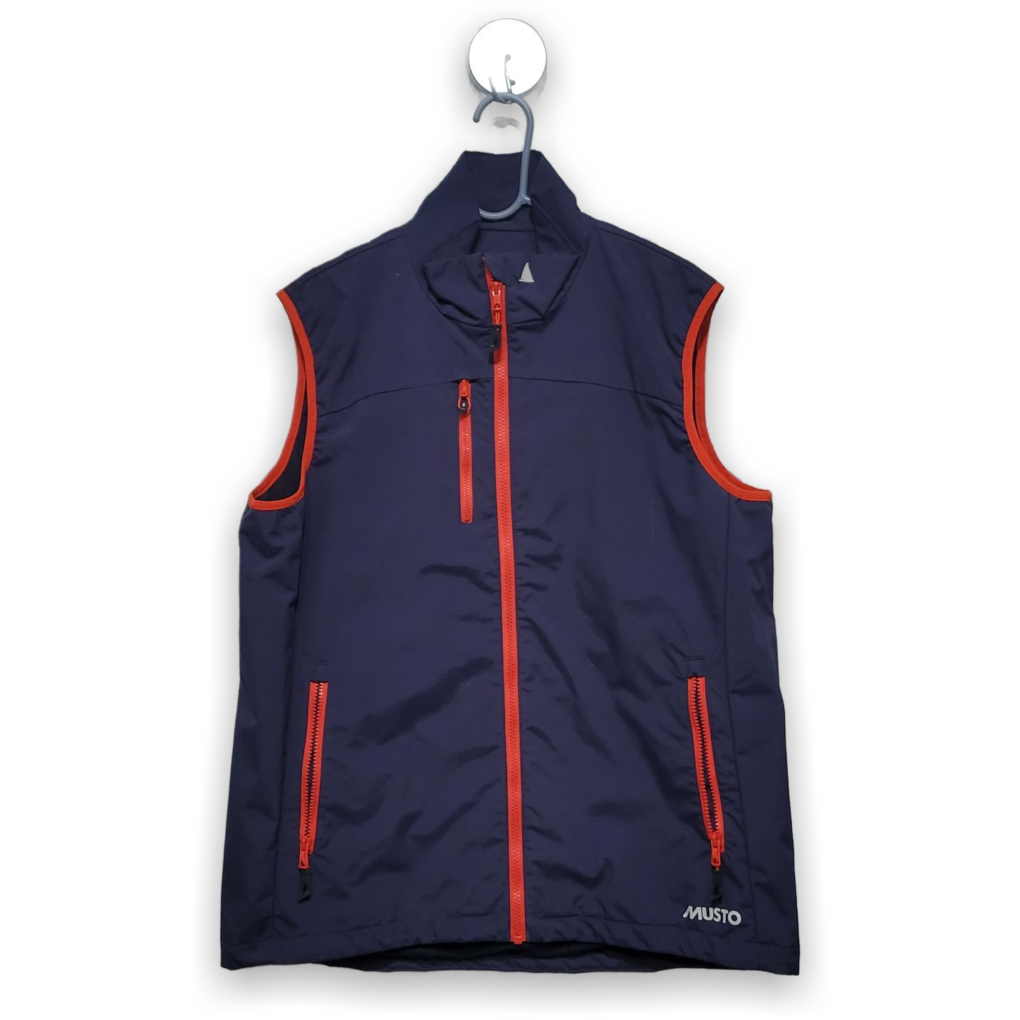 Musto BR1 Men's Navy Softshell Vest Size L Outdoor Sailing