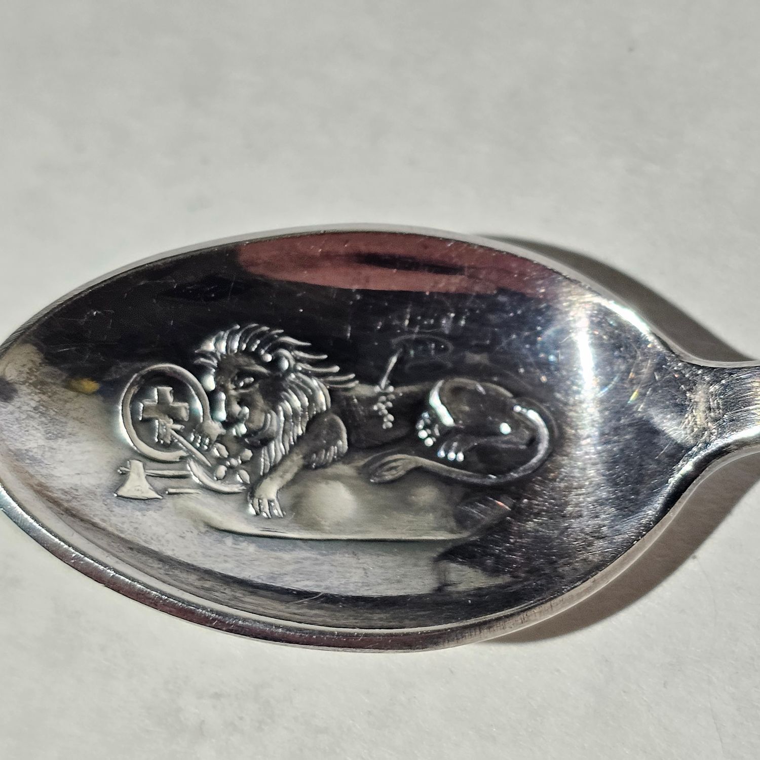 Vintage Rolex Bucherer Lucerne Silver Collectible Souvenir Spoon - Image 2