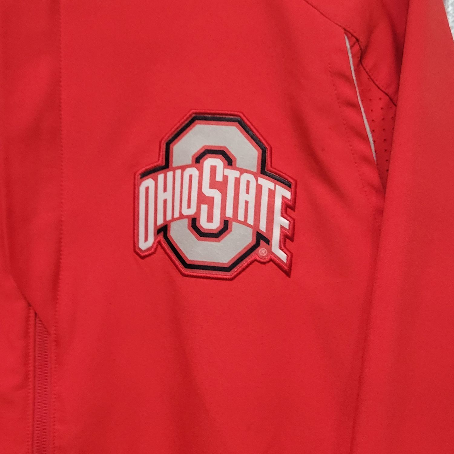 Nike Ohio State Hyper Elite Dri-Fit Jacket Men's Medium Red - Image 2