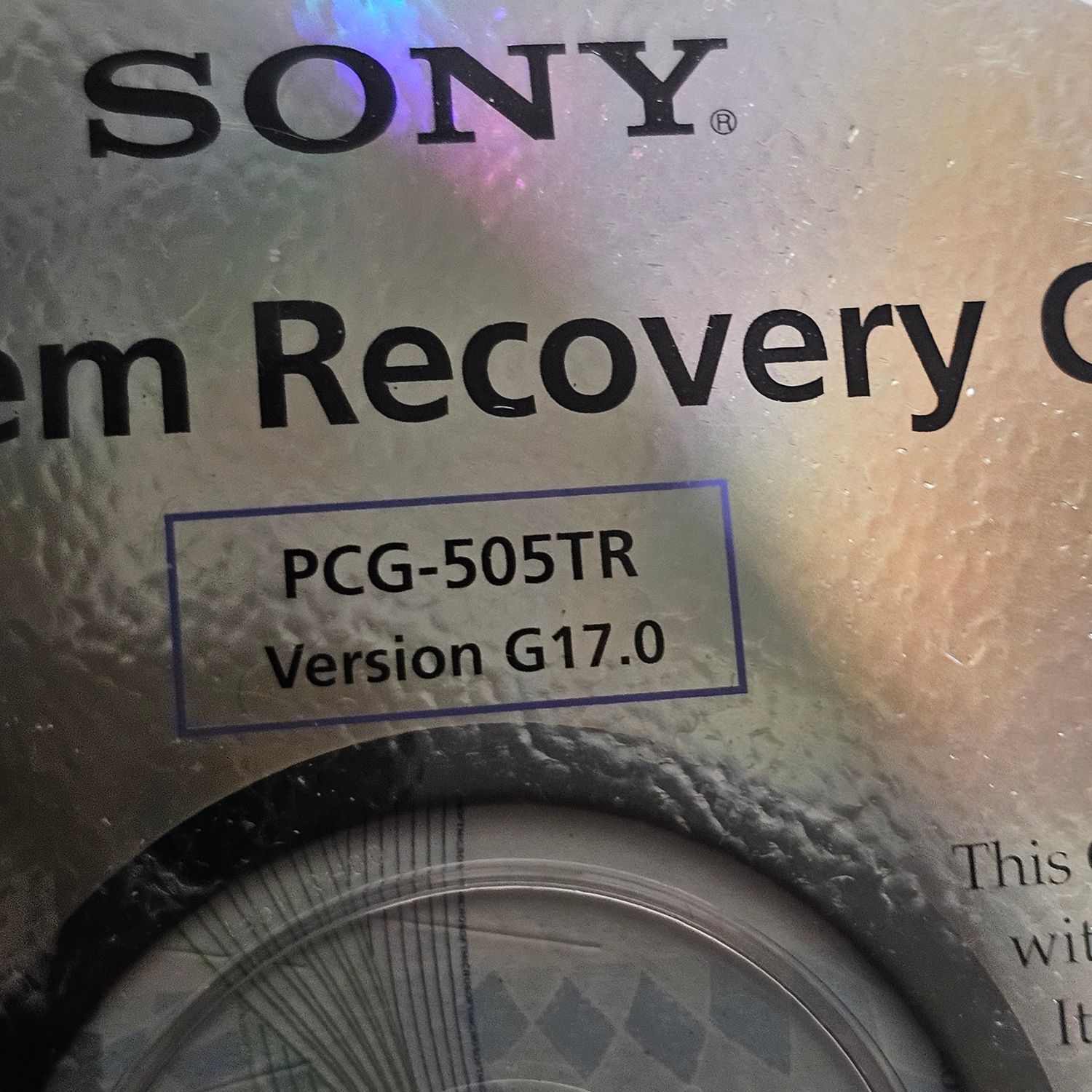 Sony VAIO PCG-505TR Windows 98 Recovery CD Set & Manual - Image 3