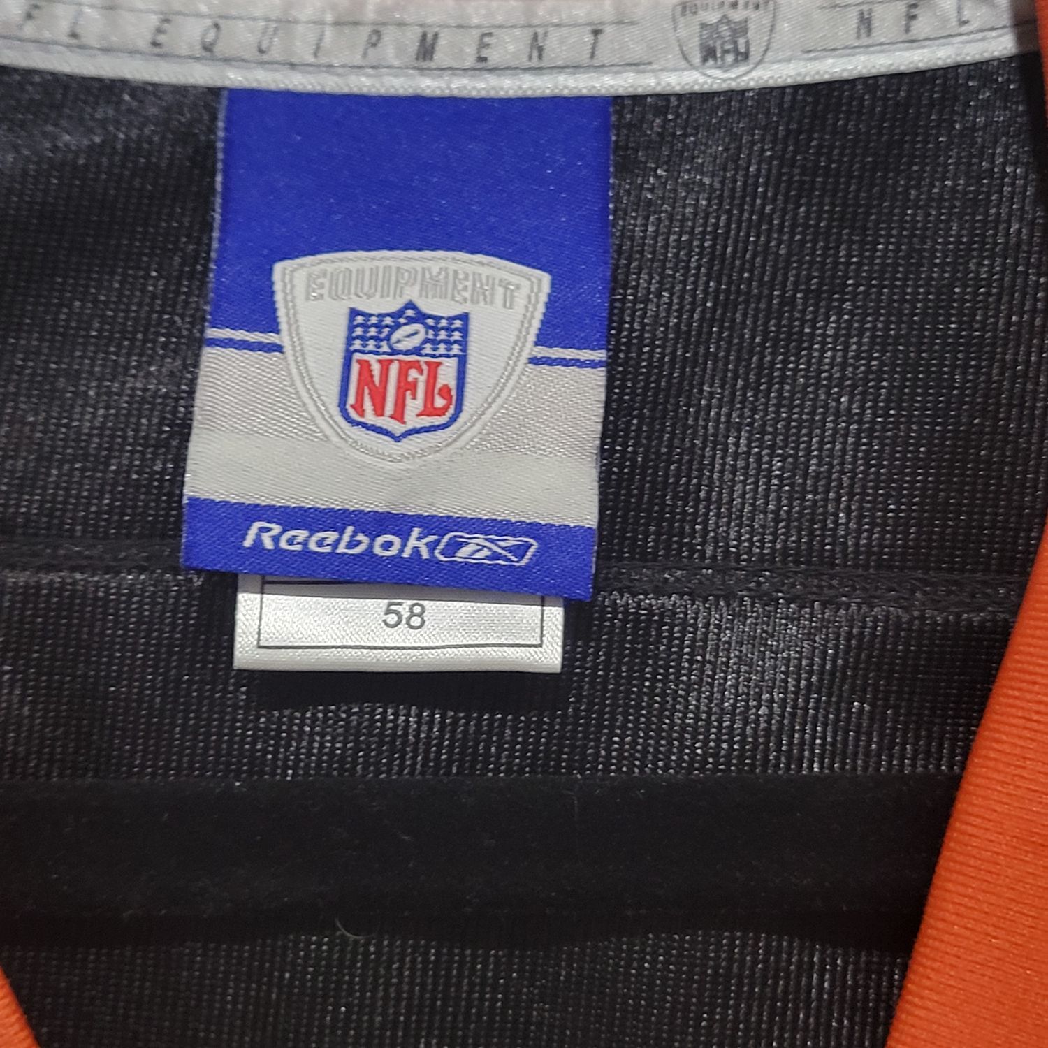 Reebok NFL Chad Johnson #85 Bengals Jersey Size 58 Men's Black - Image 3