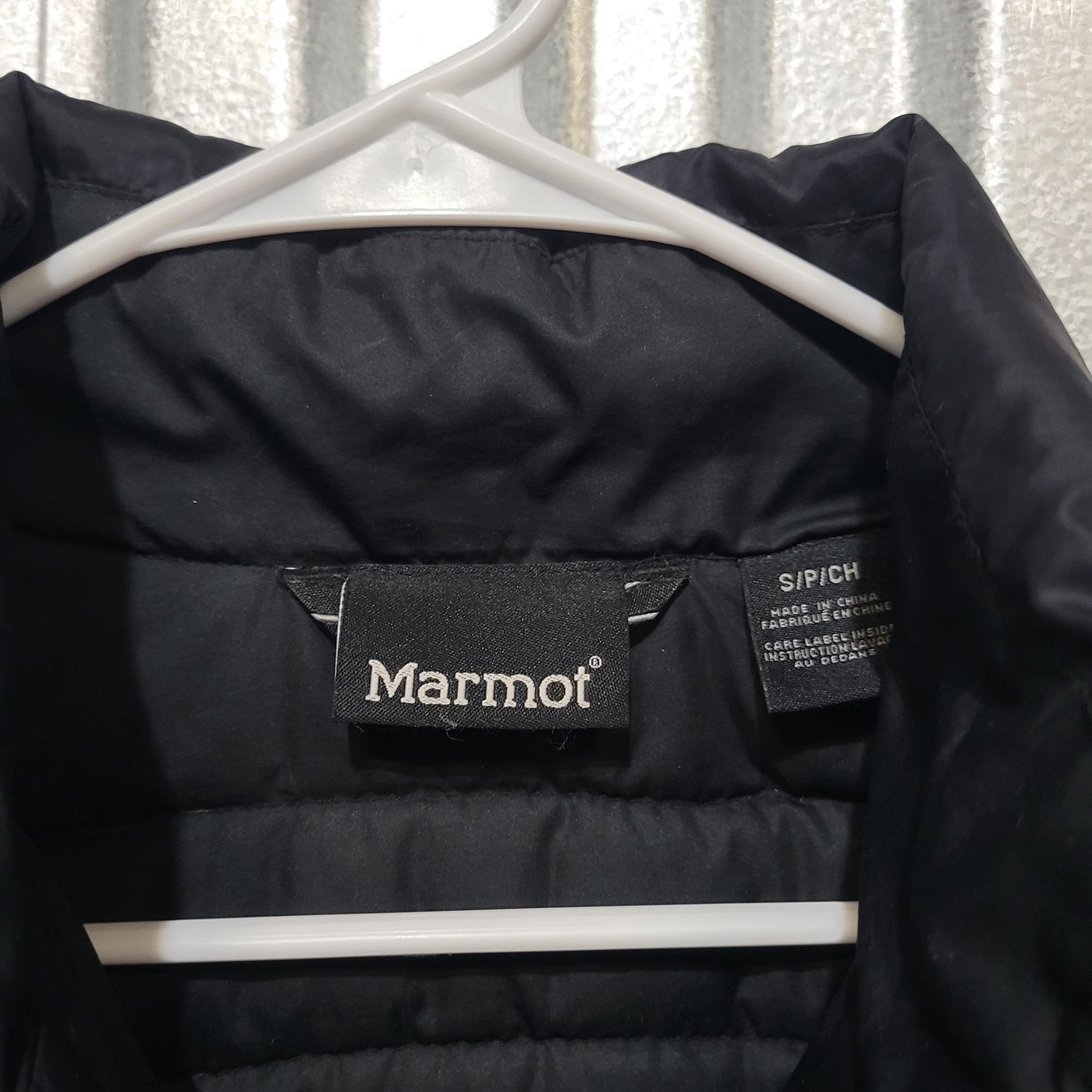 Marmot Black Puffer Jacket Men's Small Lightweight Insulated - Image 3