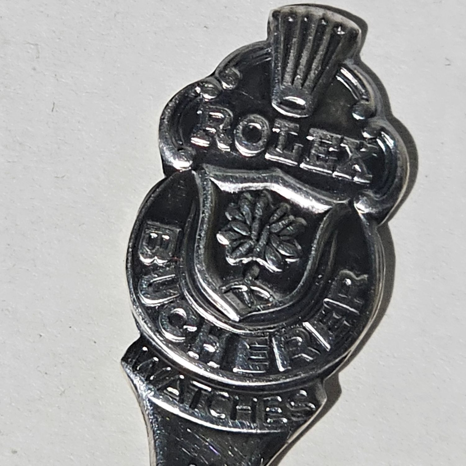 Vintage Rolex Bucherer Lucerne Silver Collectible Souvenir Spoon - Image 4