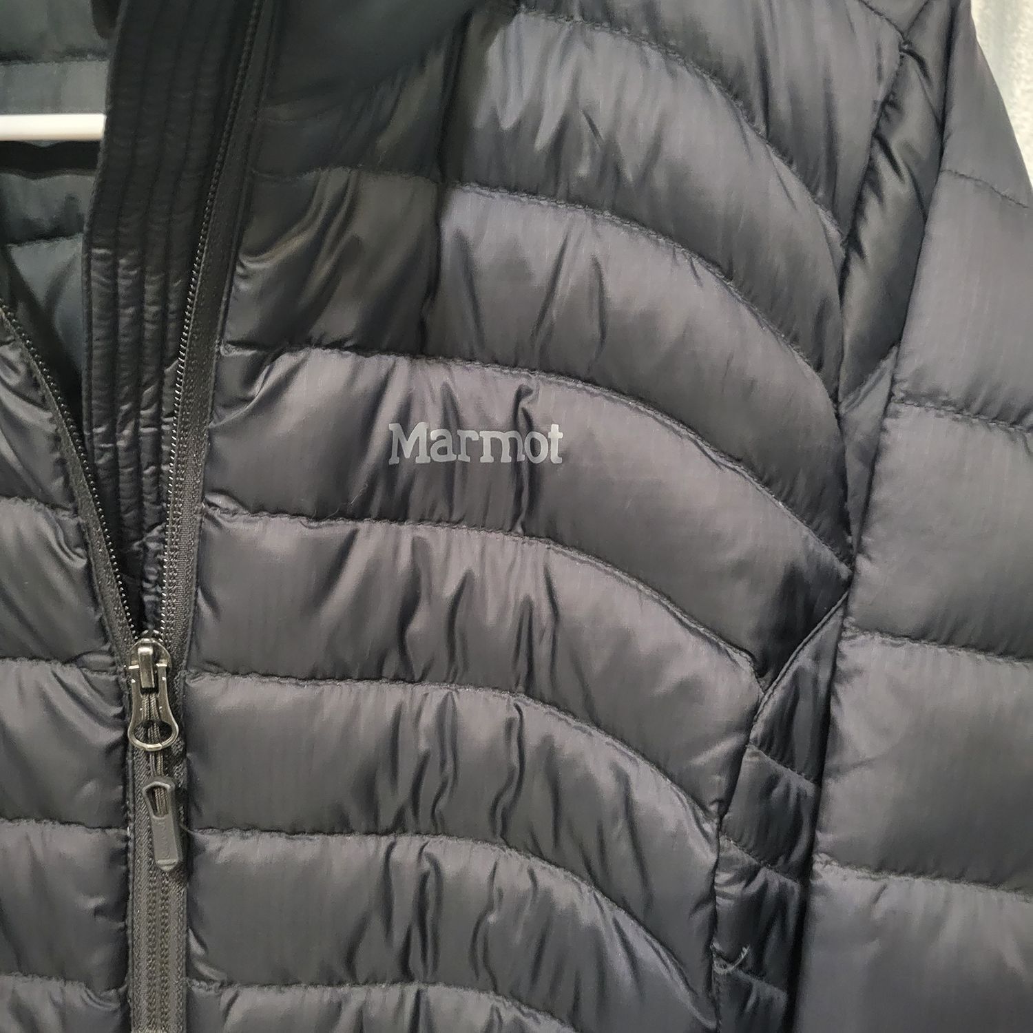 Marmot Black Puffer Jacket Men's Small Lightweight Insulated - Image 4