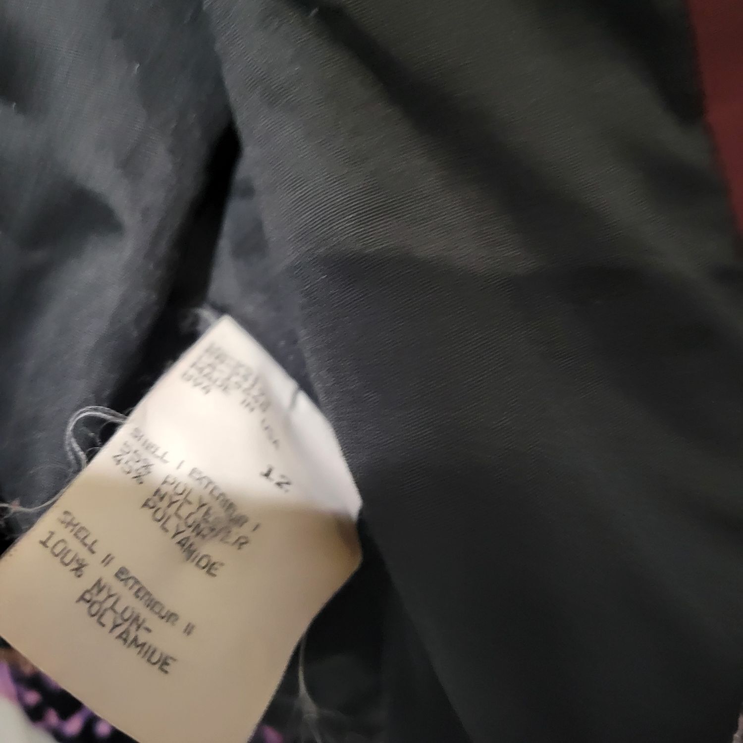 Vintage Bogner Embroidered Ski Jacket Purple Floral Size 12 Women's - Image 5