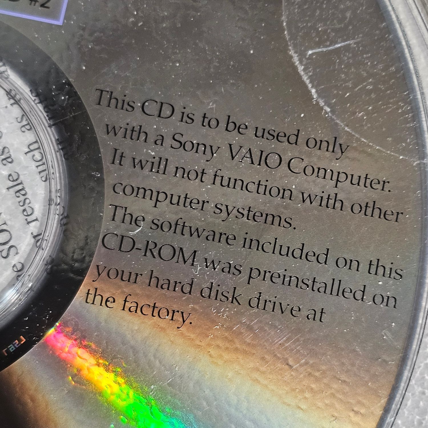 Sony VAIO PCG-505TR Windows 98 Recovery CD Set & Manual - Image 7