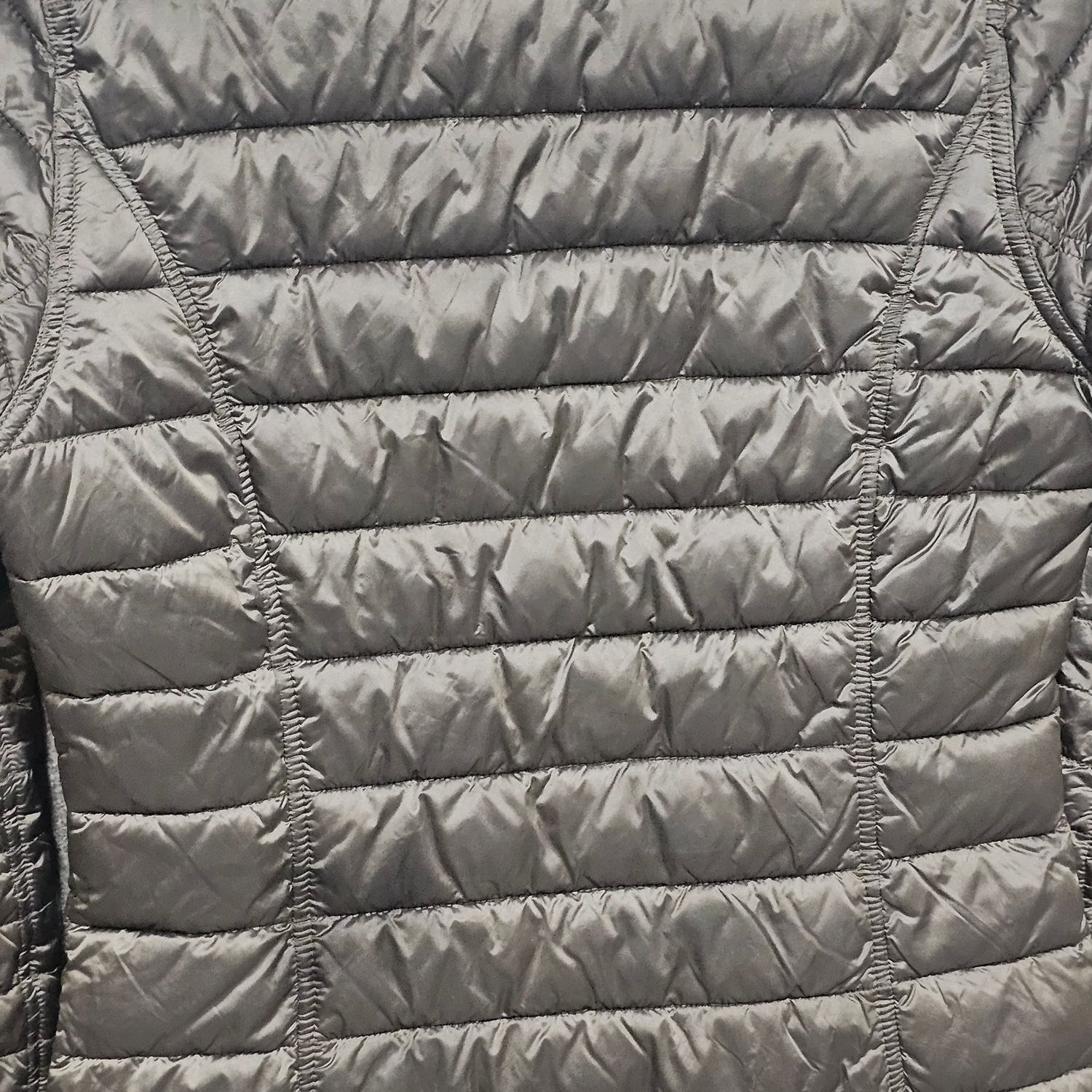Barbour Winter Tartan FibreDown Jacket Women's Size 6 Olive Green - Image 7