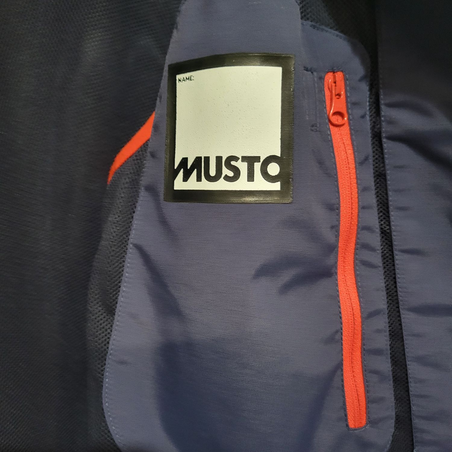 Musto BR1 Men's Navy Softshell Vest Size L Outdoor Sailing - Image 7