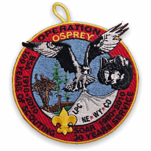 Operation Osprey, 100 Years of Scouting Embroidered Patch 1910-2010