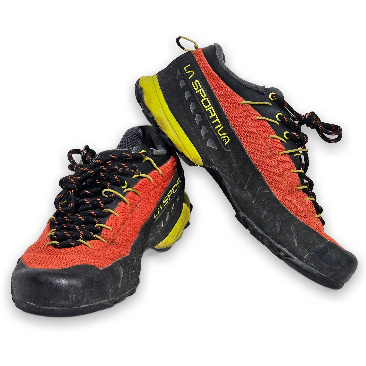 La Sportiva TX3 Approach Shoes Men's 8.5 Vibram Sole Orange Black