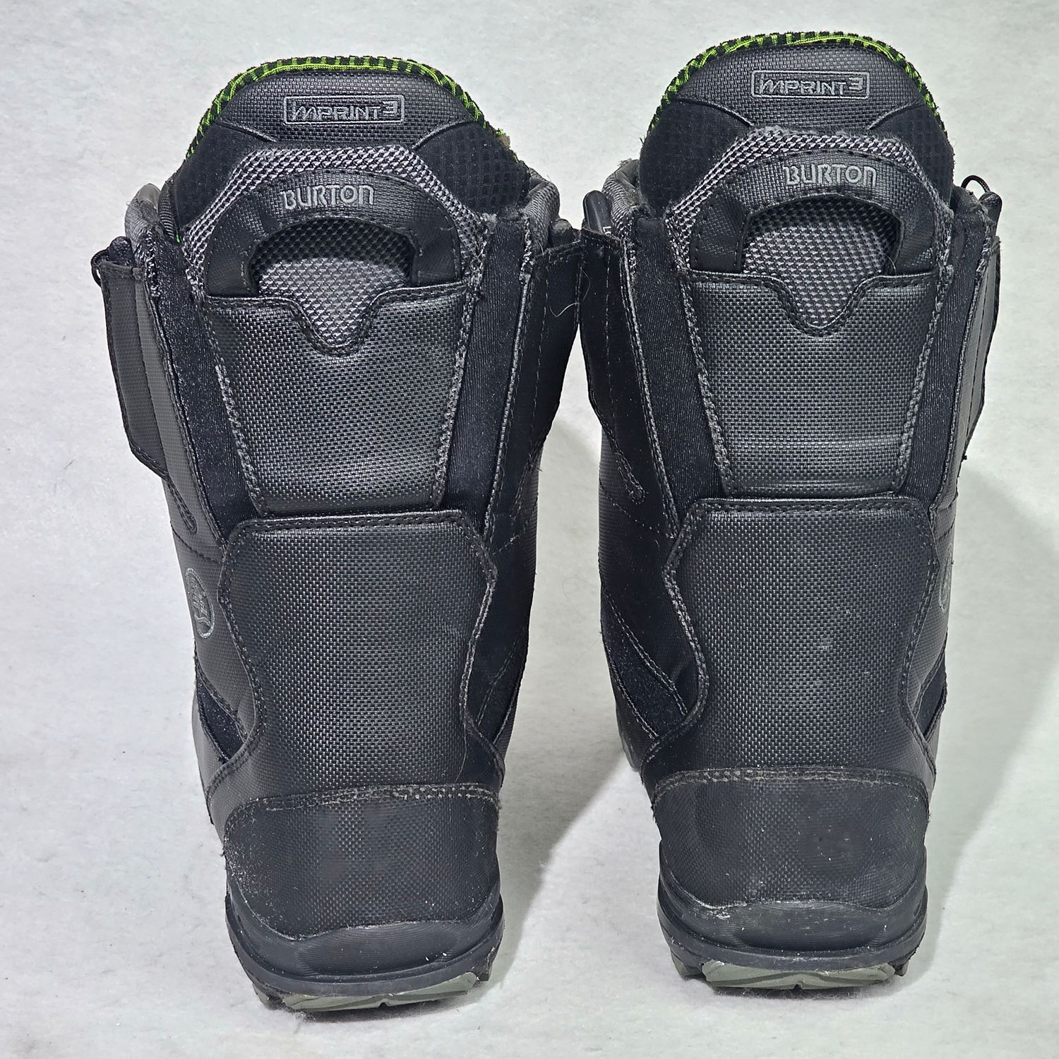 Burton Tourist Men's Snowboard Boots Size 8.5 Black Vibram Sole - Image 5