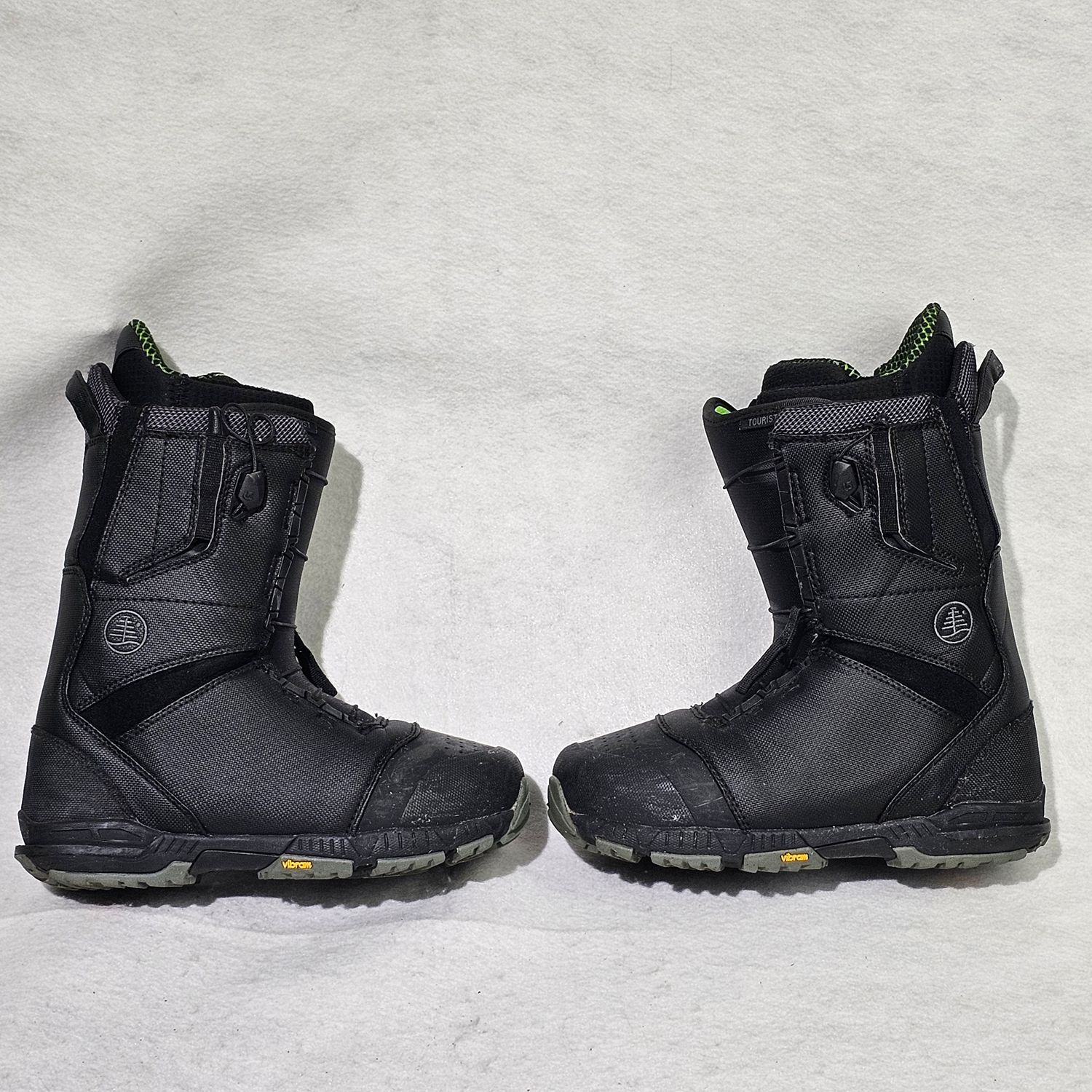 Burton Tourist Men's Snowboard Boots Size 8.5 Black Vibram Sole - Image 15