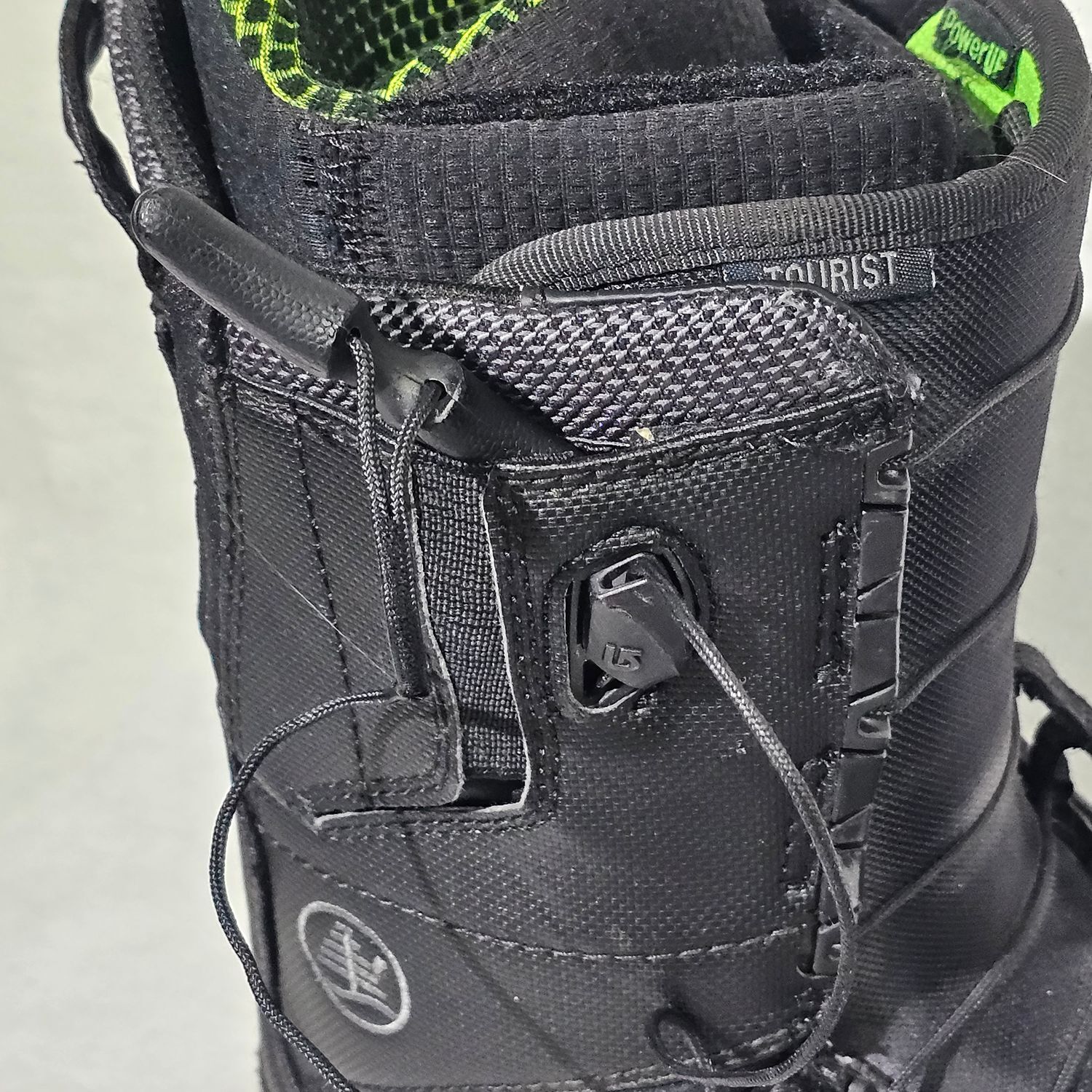 Burton Tourist Men's Snowboard Boots Size 8.5 Black Vibram Sole - Image 17